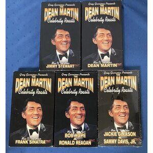 Dean Martin Celebrity Roasts Man Of the Hour Lot Of 5 VHS Comedy Show Funny